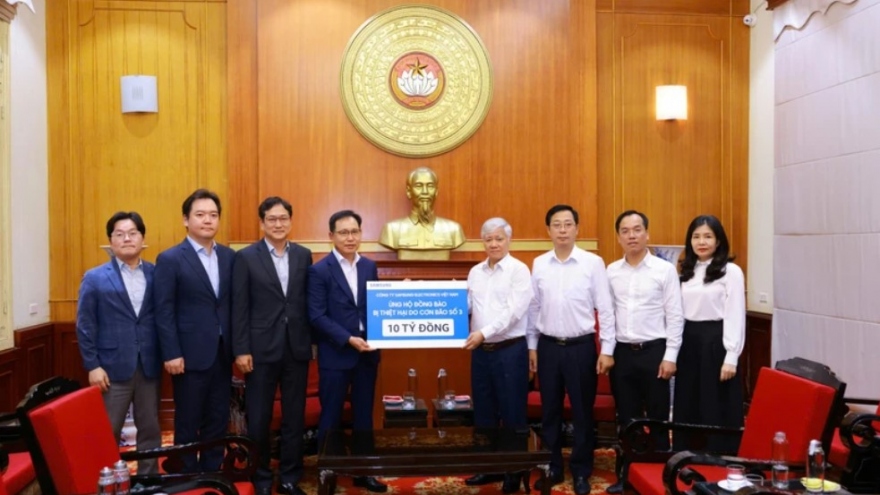 Samsung Vietnam donates VND10 billion to post-Yagi recovery effort